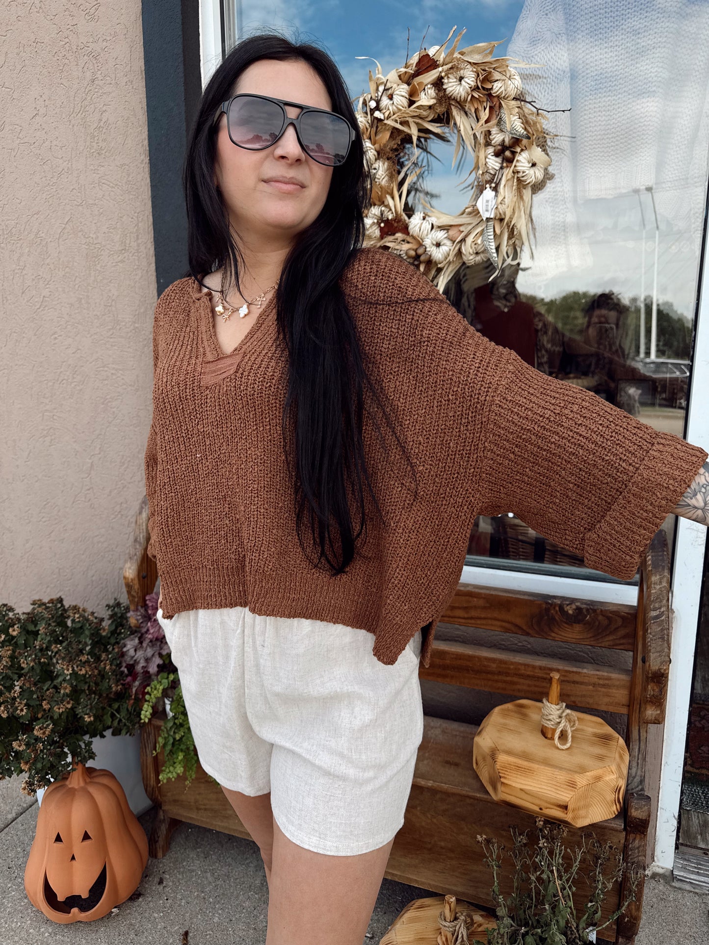 Rory Brown Sweater