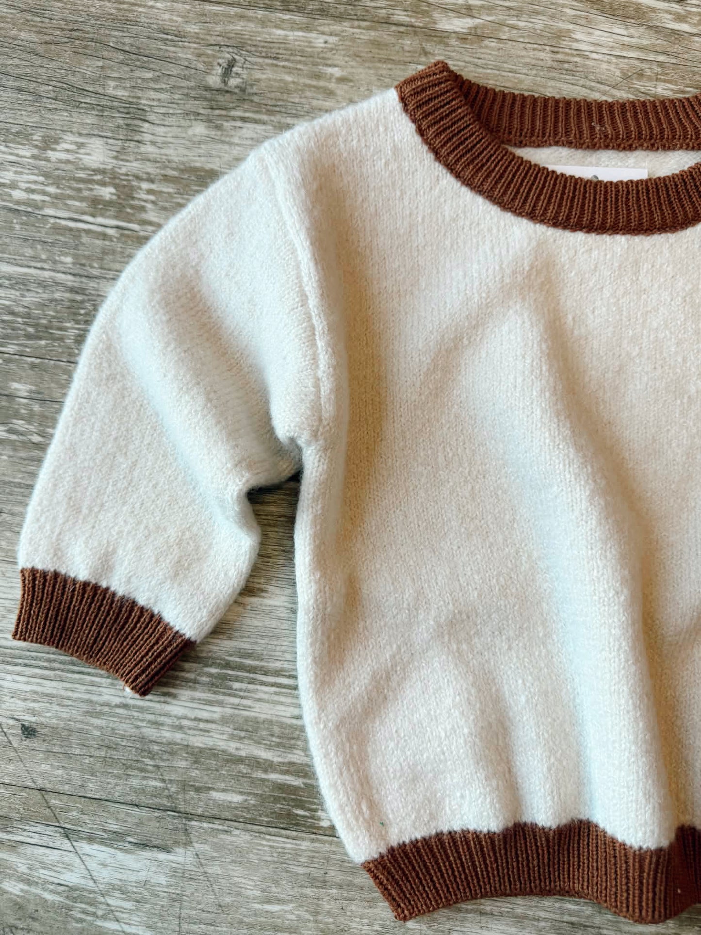 Lenny Two Tone Sweater