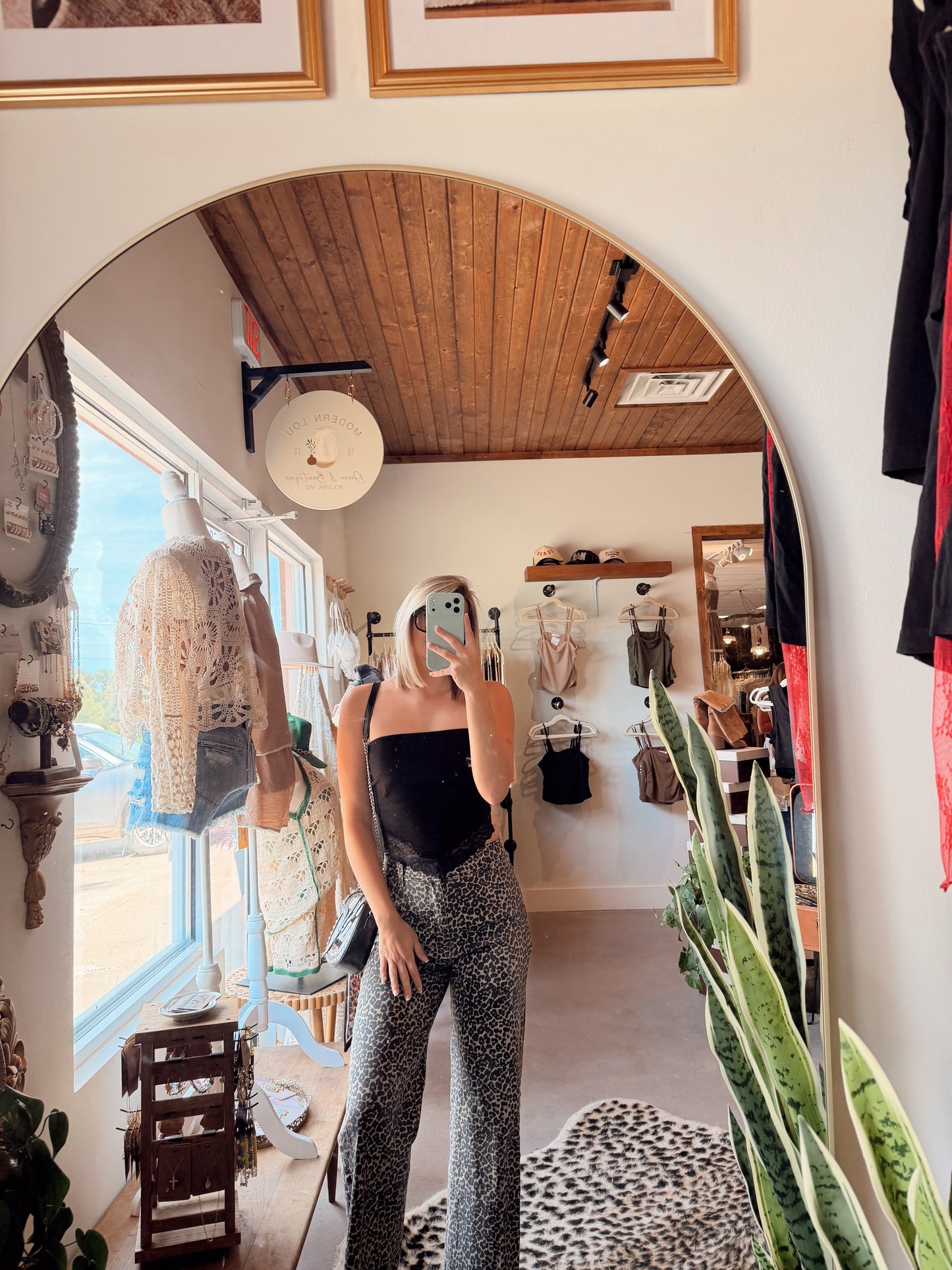 Lace Tube Top Black