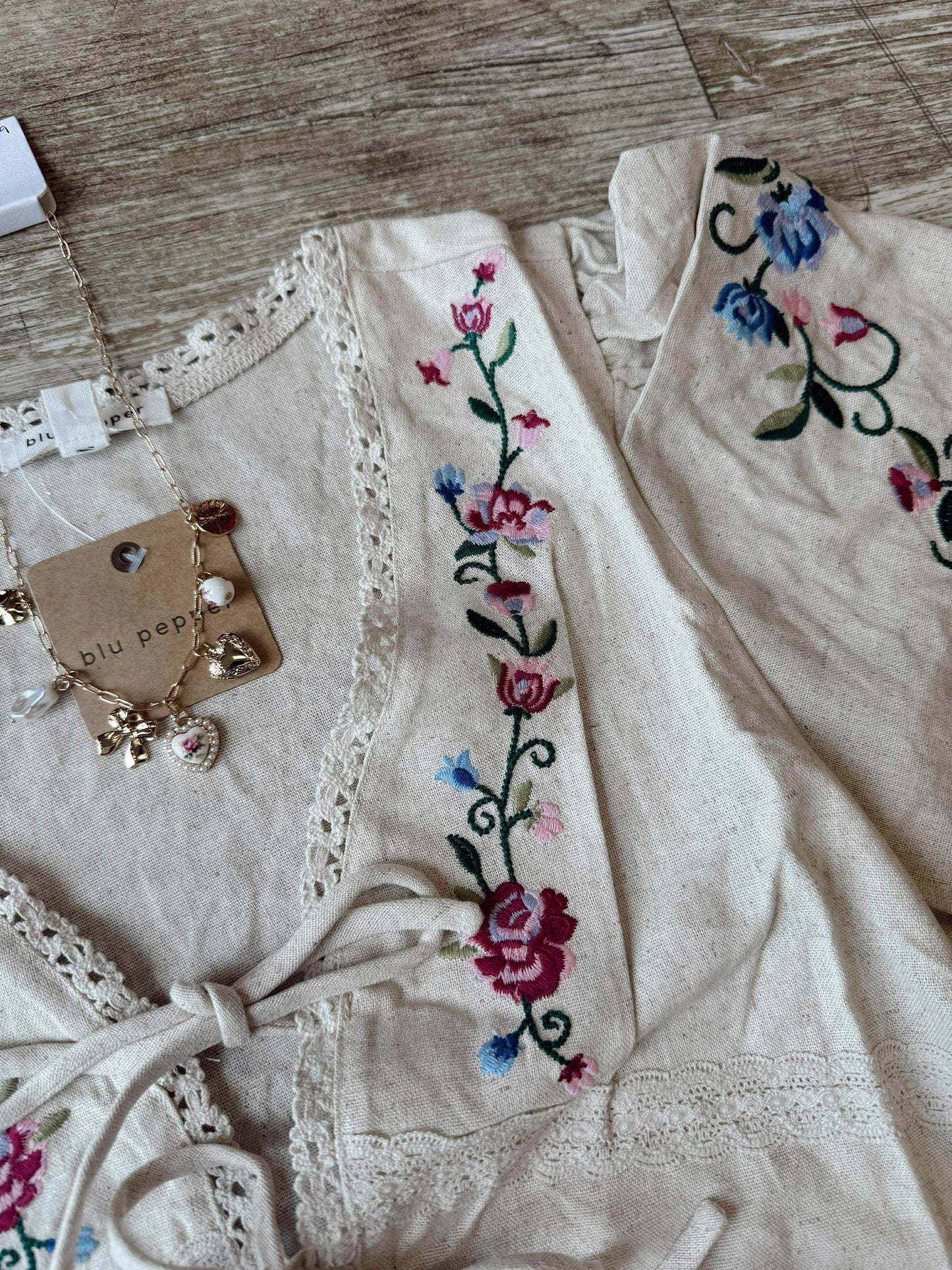 Evelyn Embroidered Set