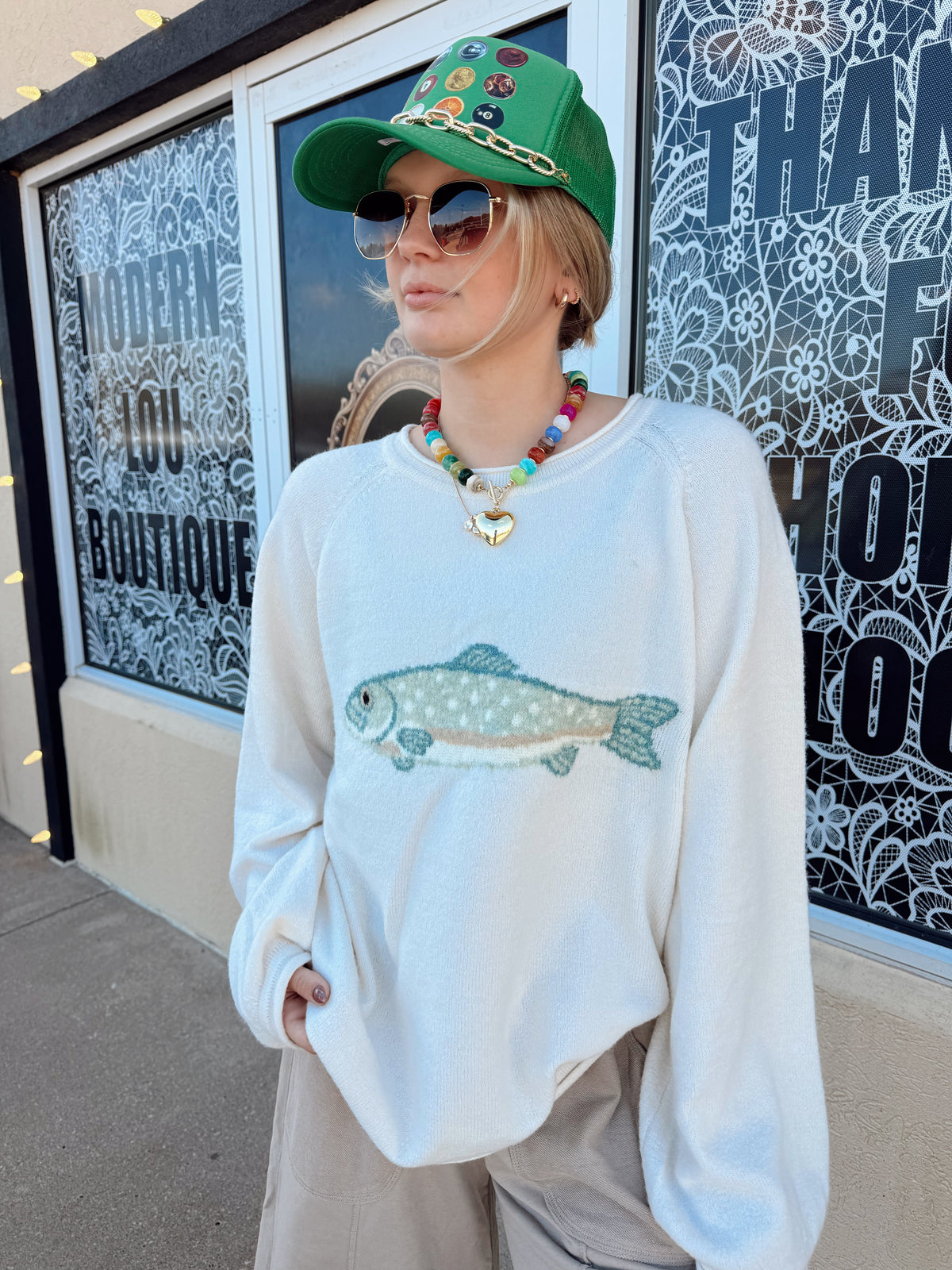 Cozy Fish Sweater