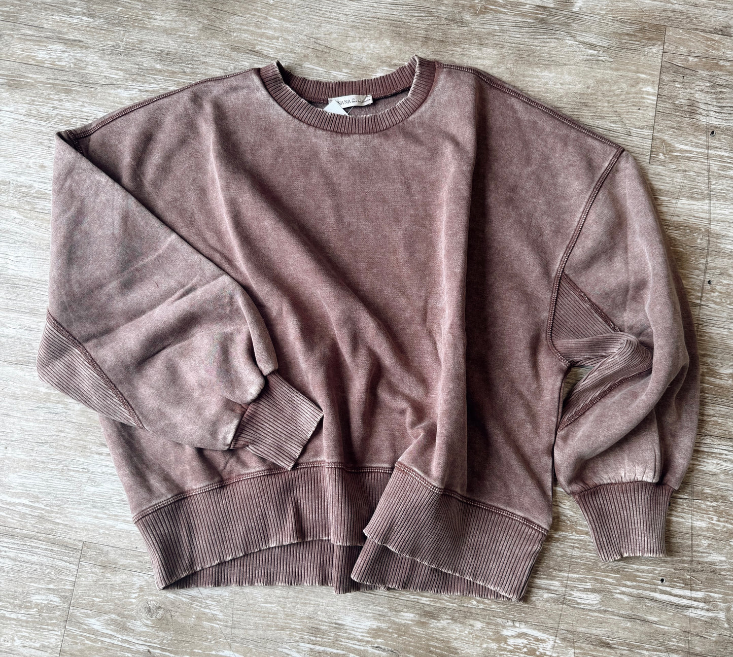 Plus Cozy Brown Pullover