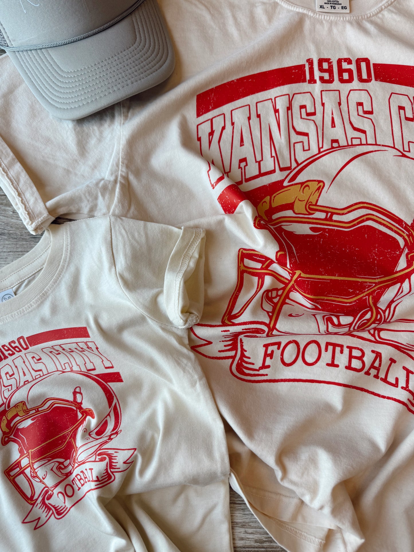 Kids Kansas City Football Tee
