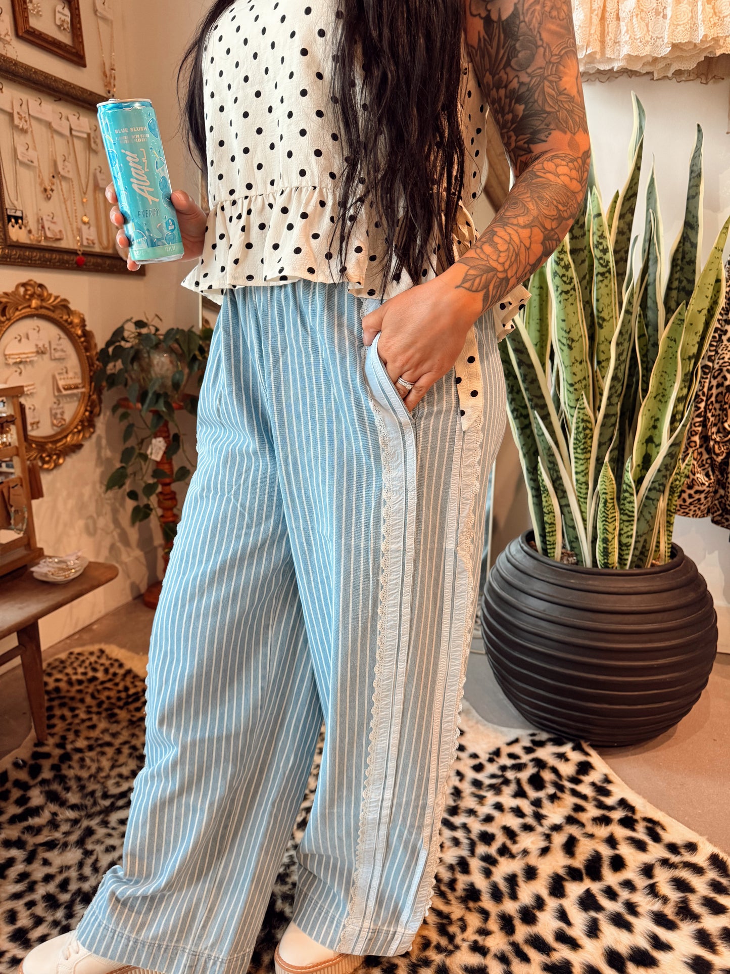 Jackie Stripe Pants