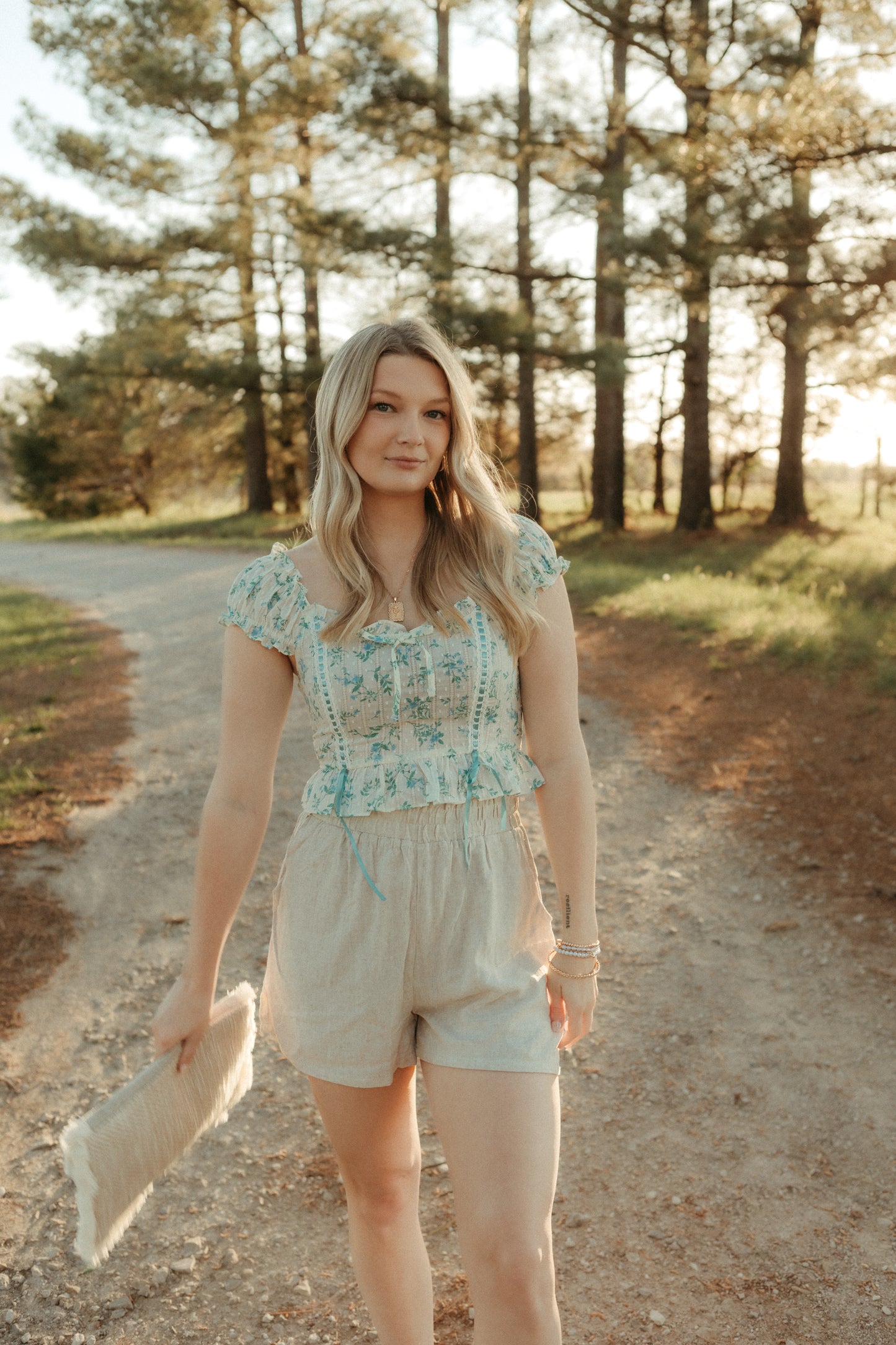 Honey Linen Shorts
