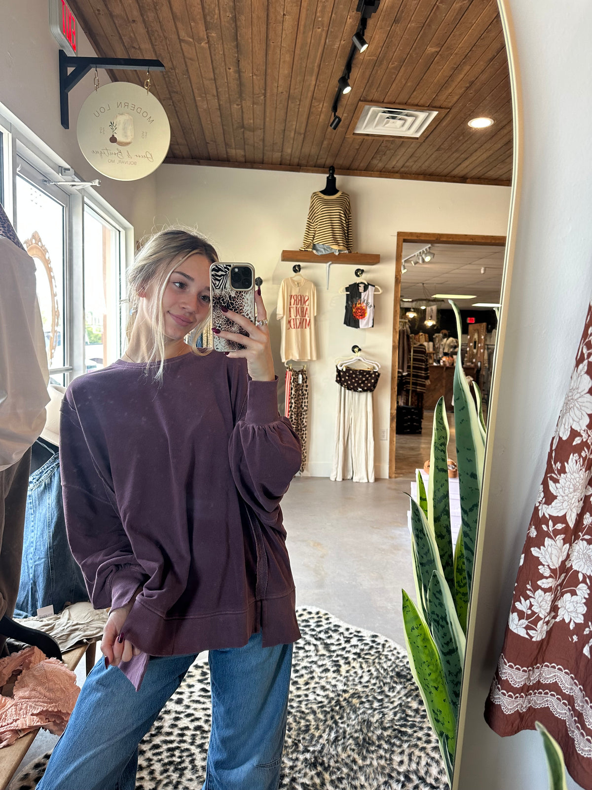 Indigo Cozy Crew