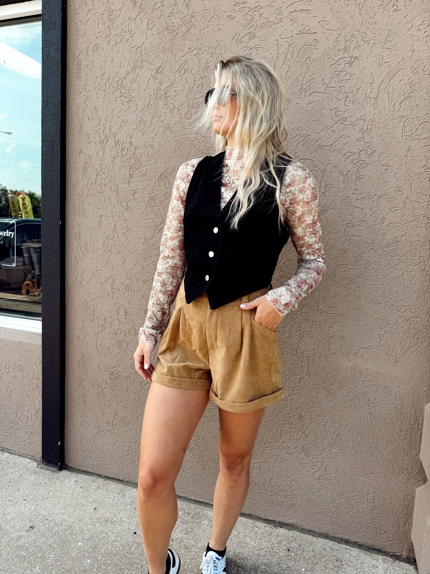 Winnie Corduroy Shorts