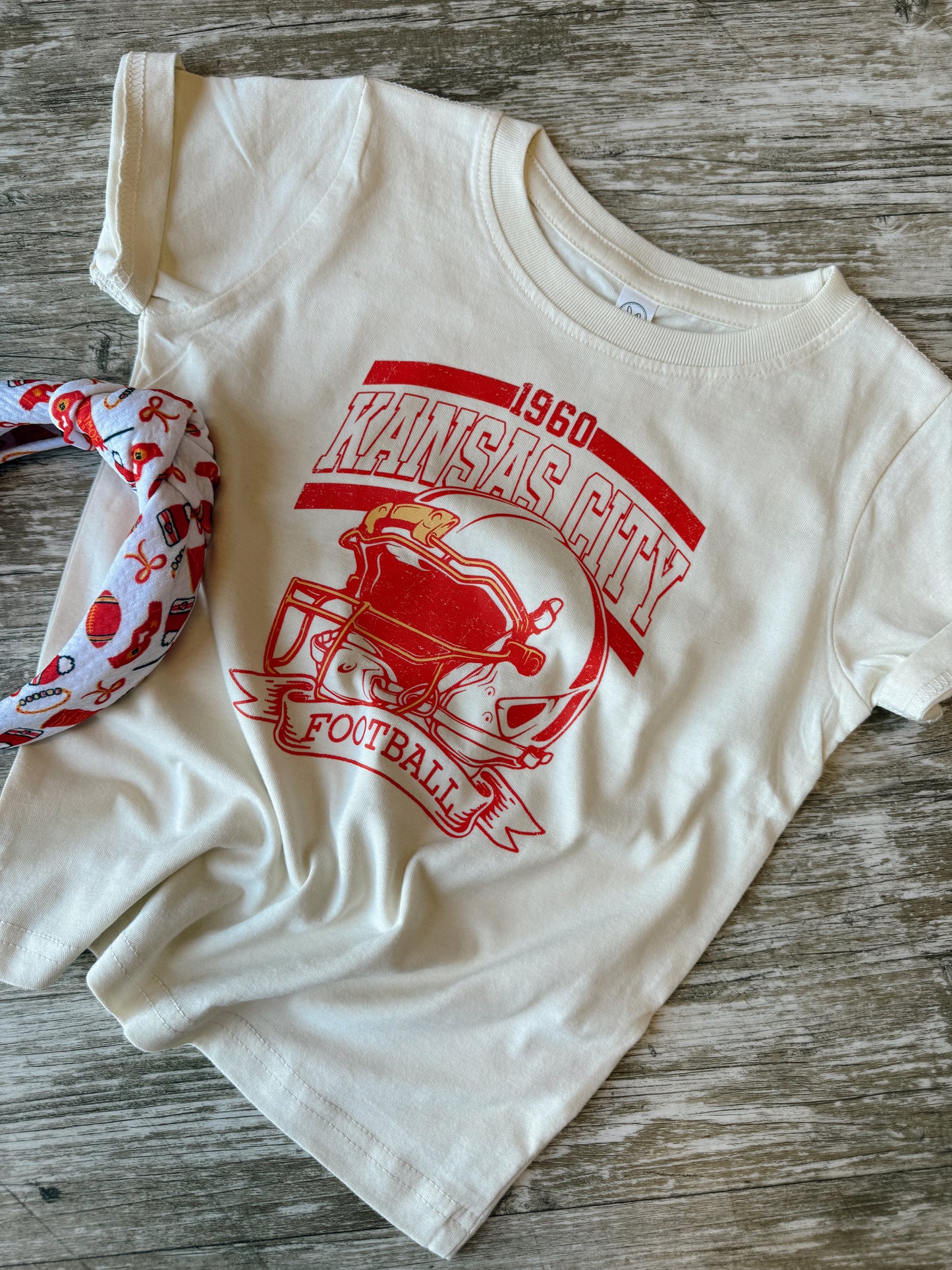 Kids Kansas City Football Tee