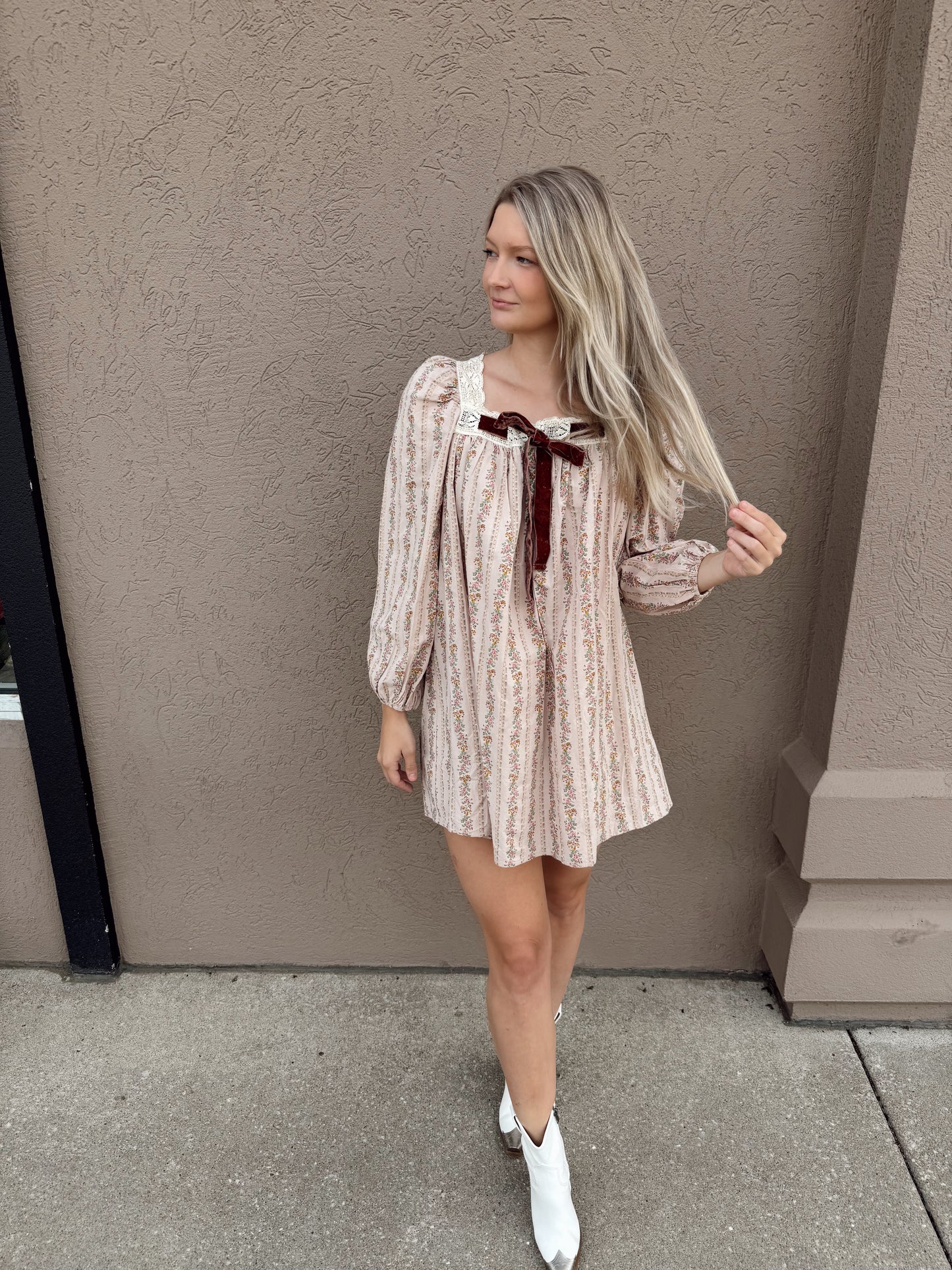 Vintage Floral Dress