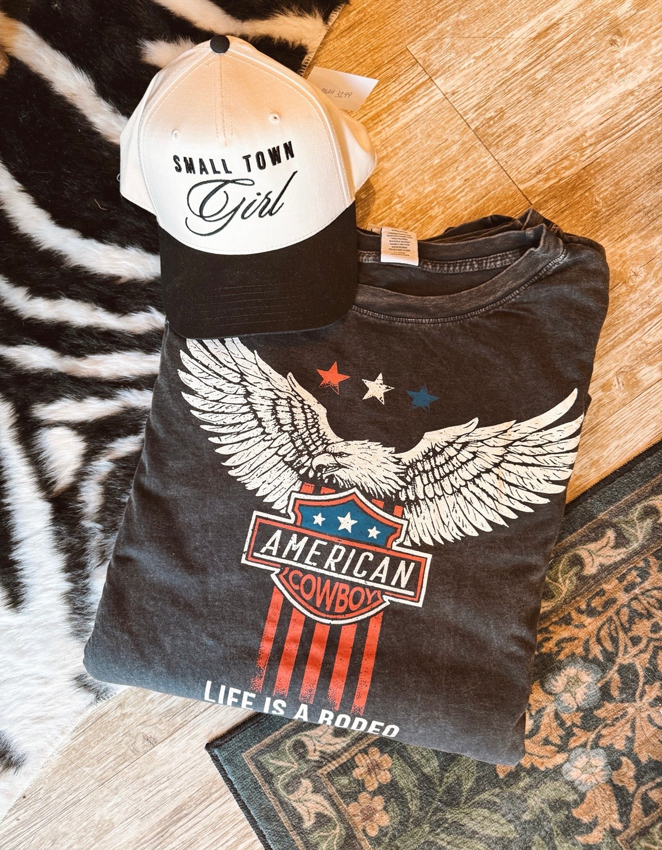 American Cowboy Mineral Wash Tee