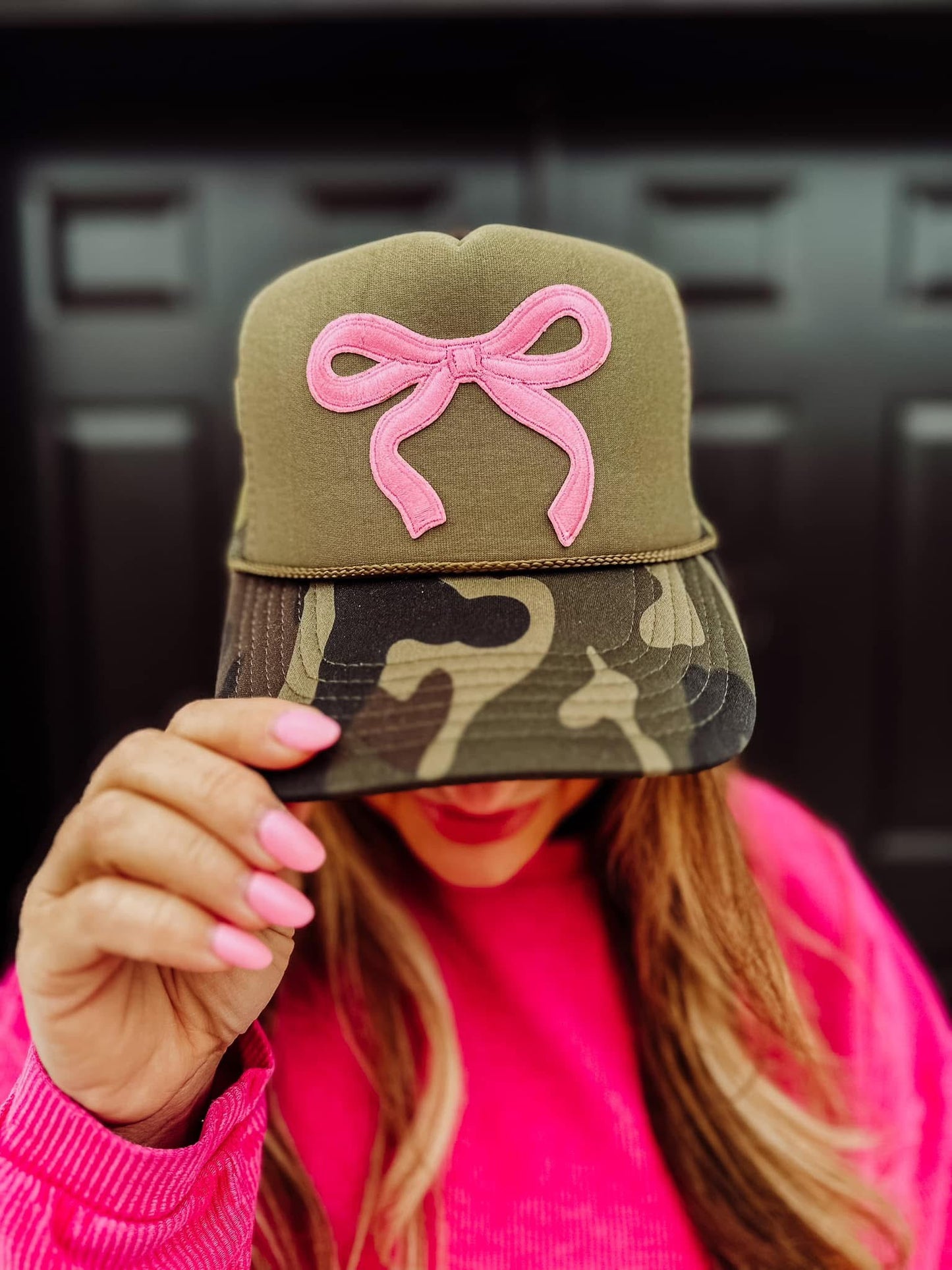 Bow Patch Hat
