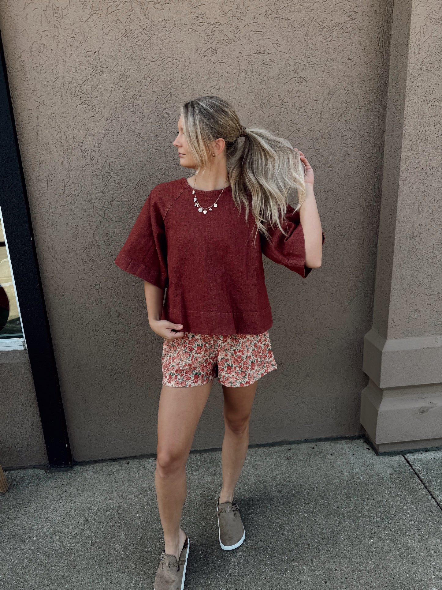 Beck Foral Shorts