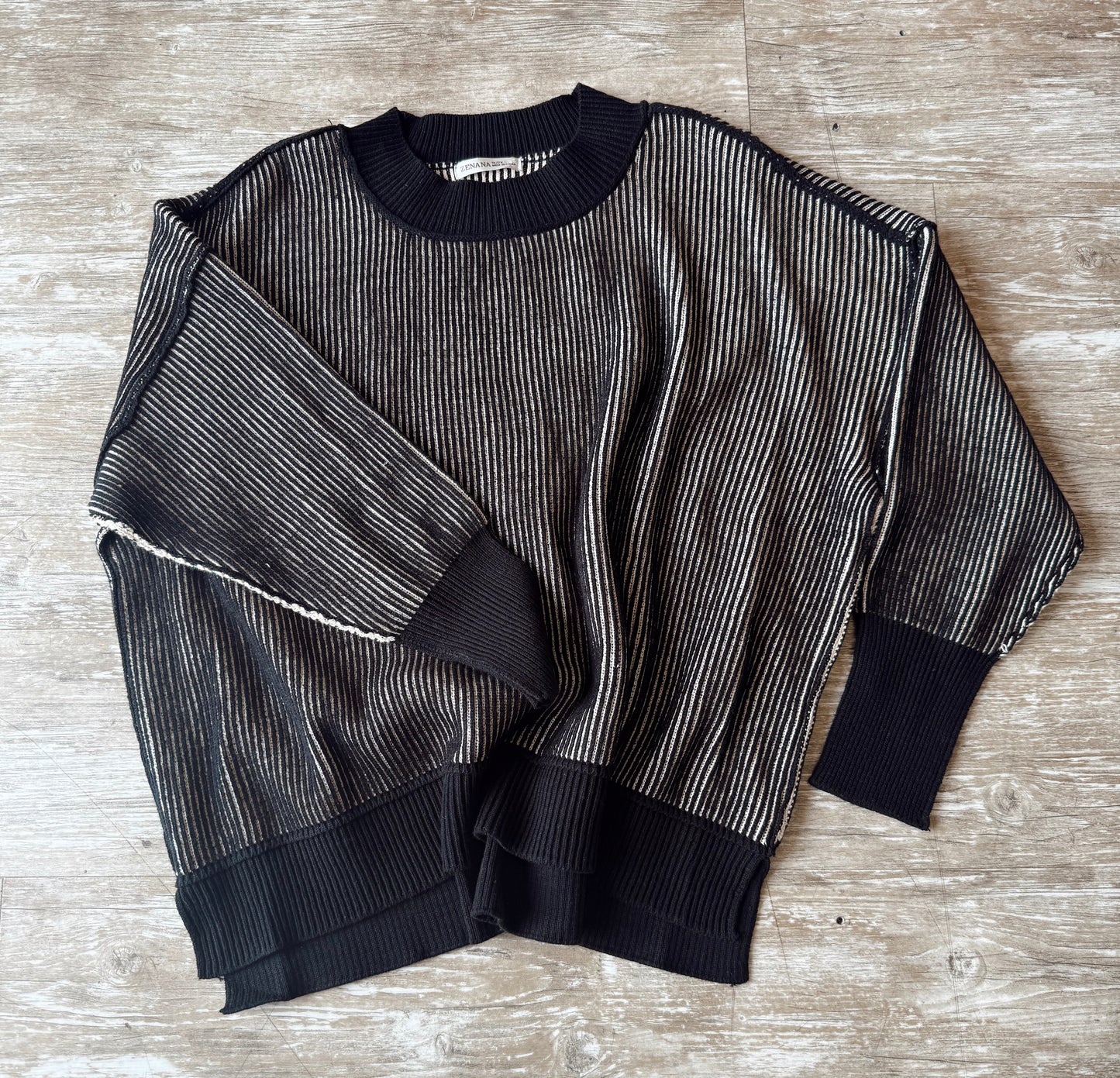 Plus Black Sweater