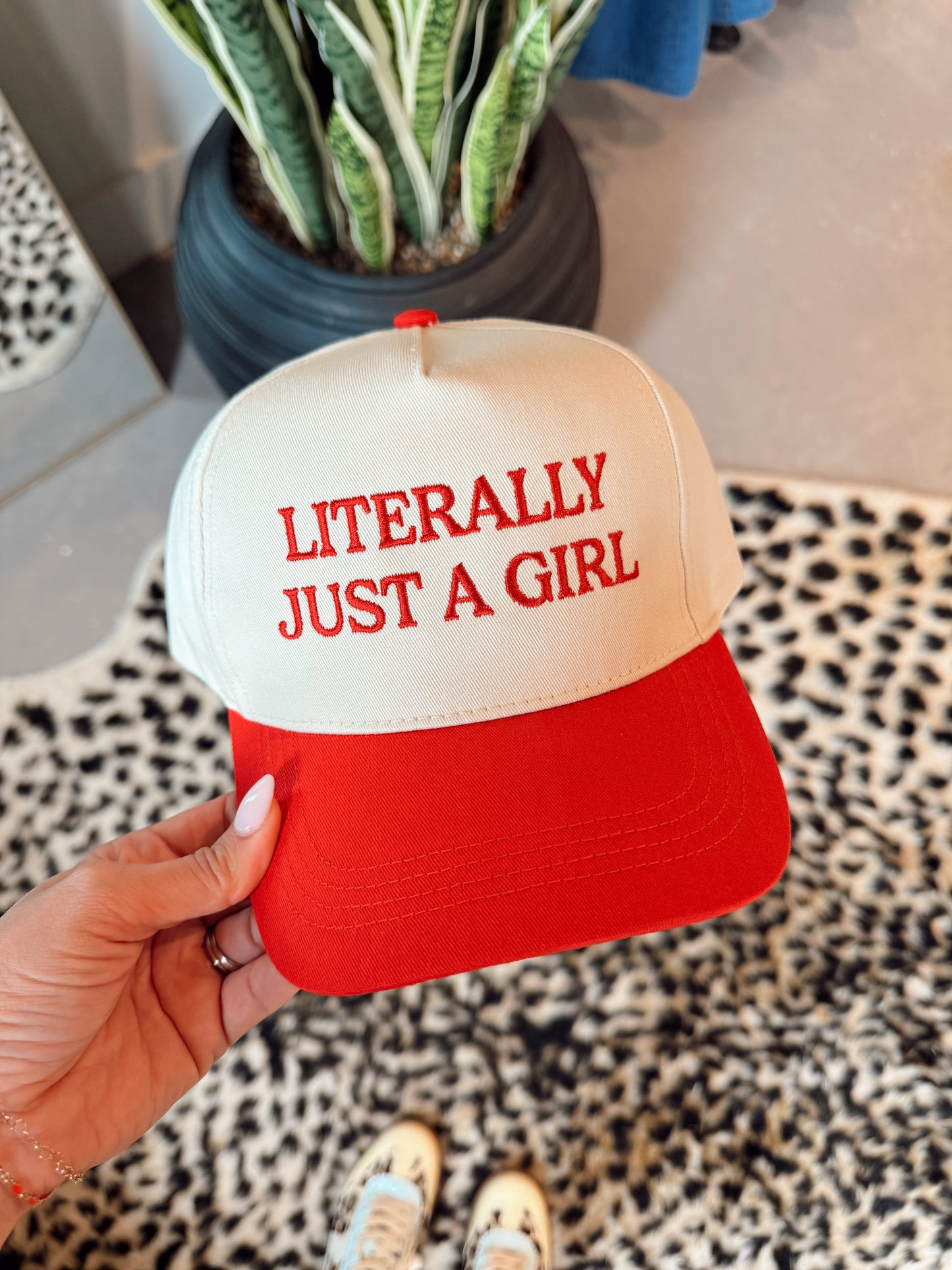 Literally Just A Girl Hat