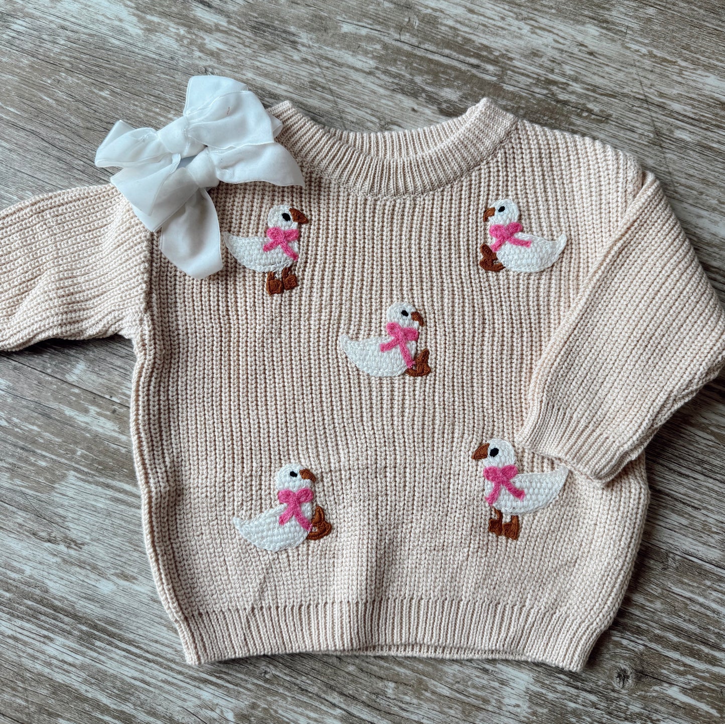 Girly Goose Sweater