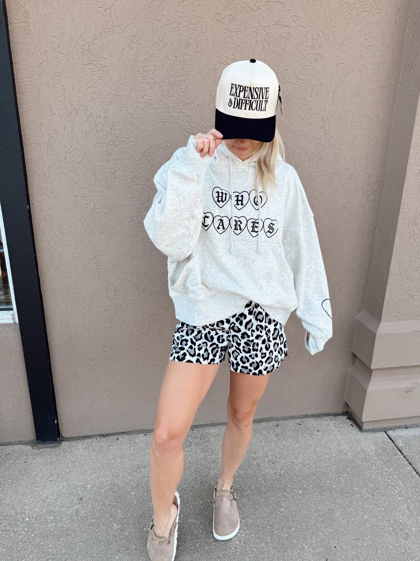 Who Cares Hoodie