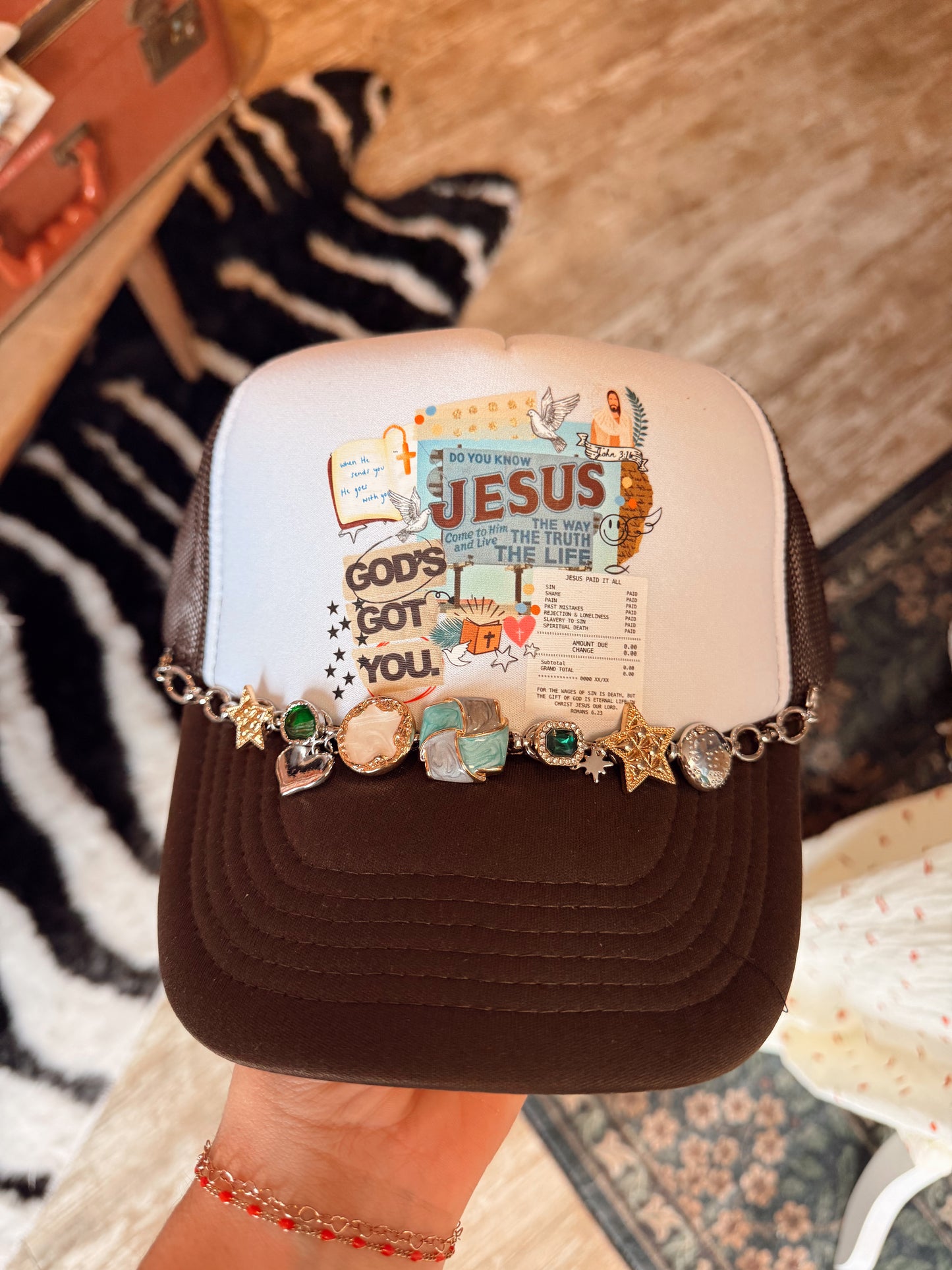 God’s Got You Hat W/ Chain