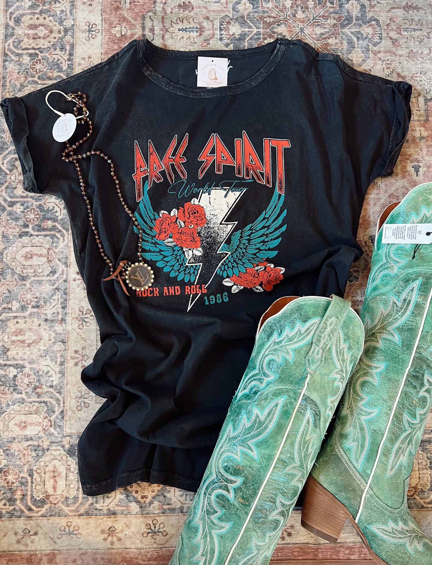 Free Spirit T-Shirt Dress