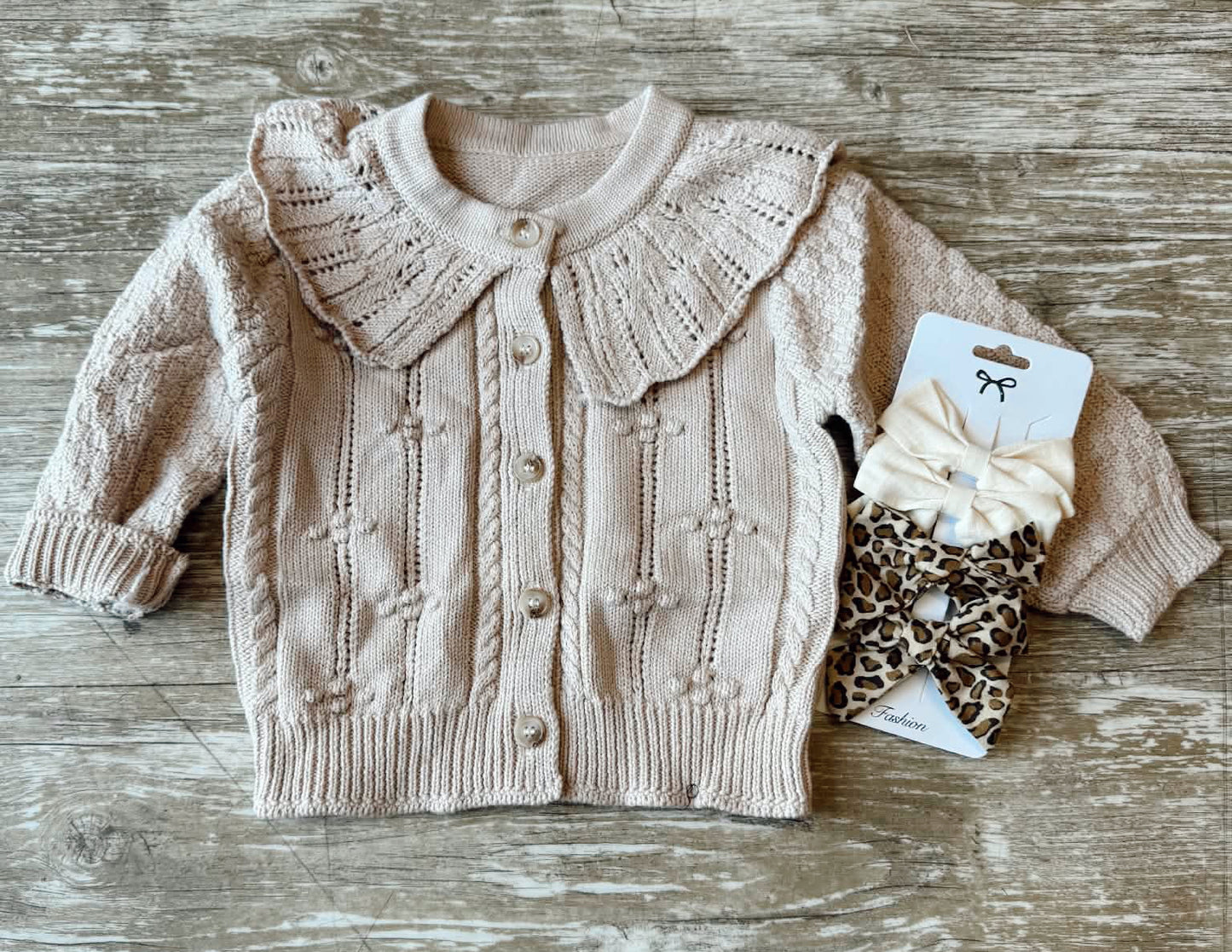 Vintage Scalloped Sweater