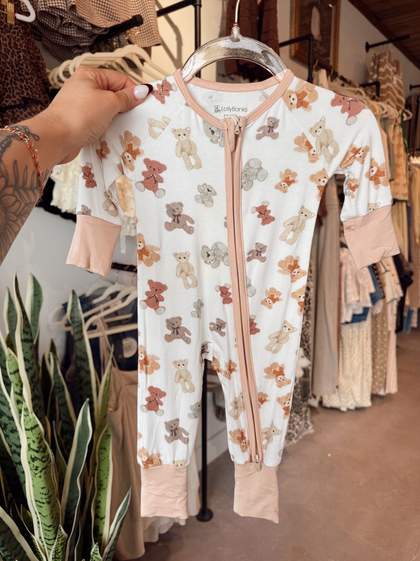 Teddy Bear Bamboo Sleeper