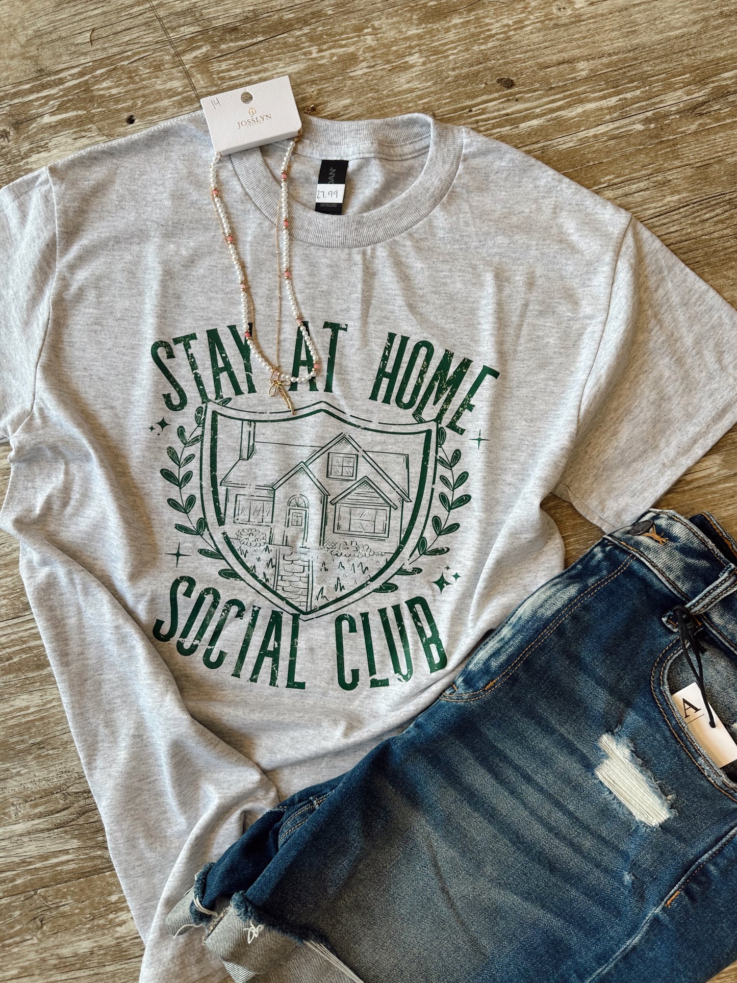 Stay At Home Social Club Tee