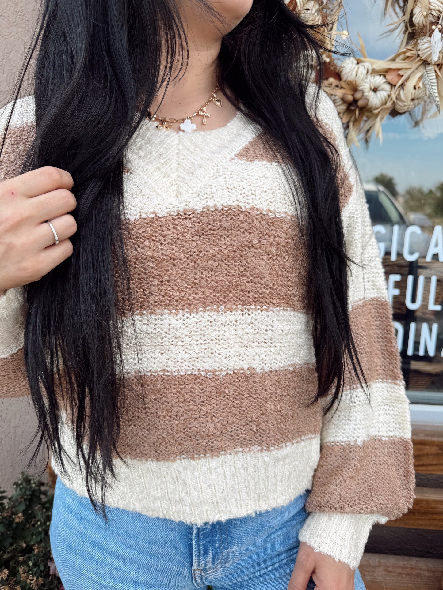 Susannah Striped Sweater