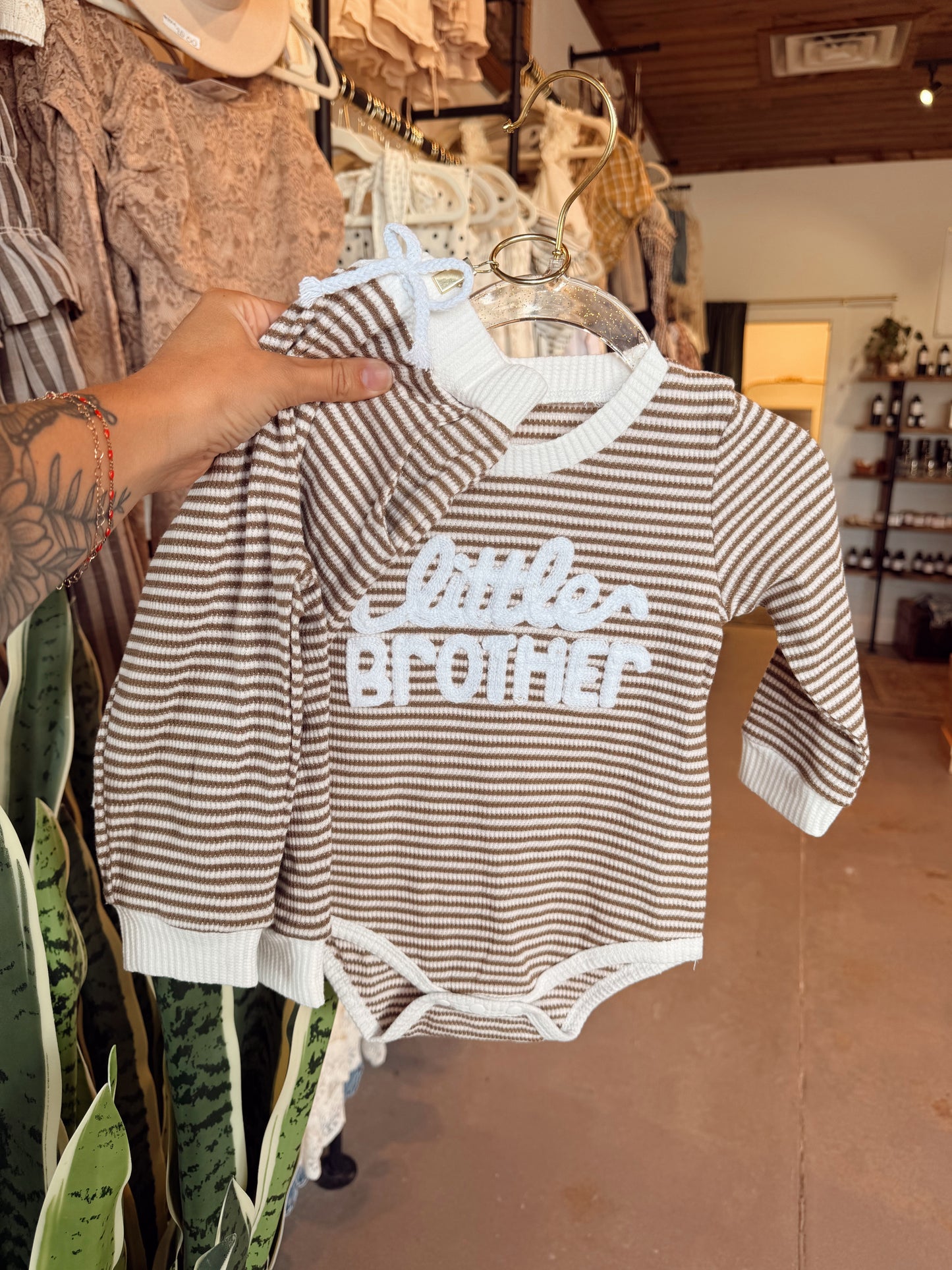 Mocha Little Brother Set