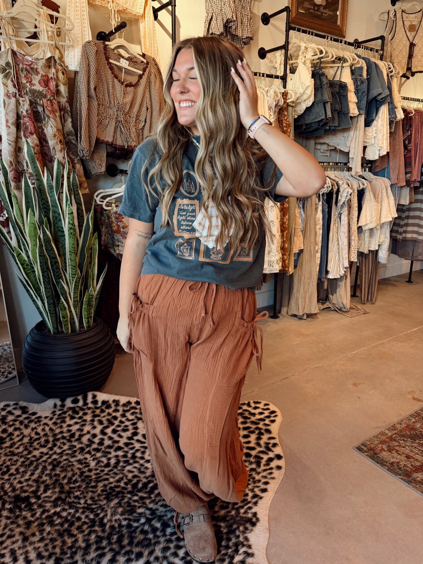 Rust Bohemian Pants