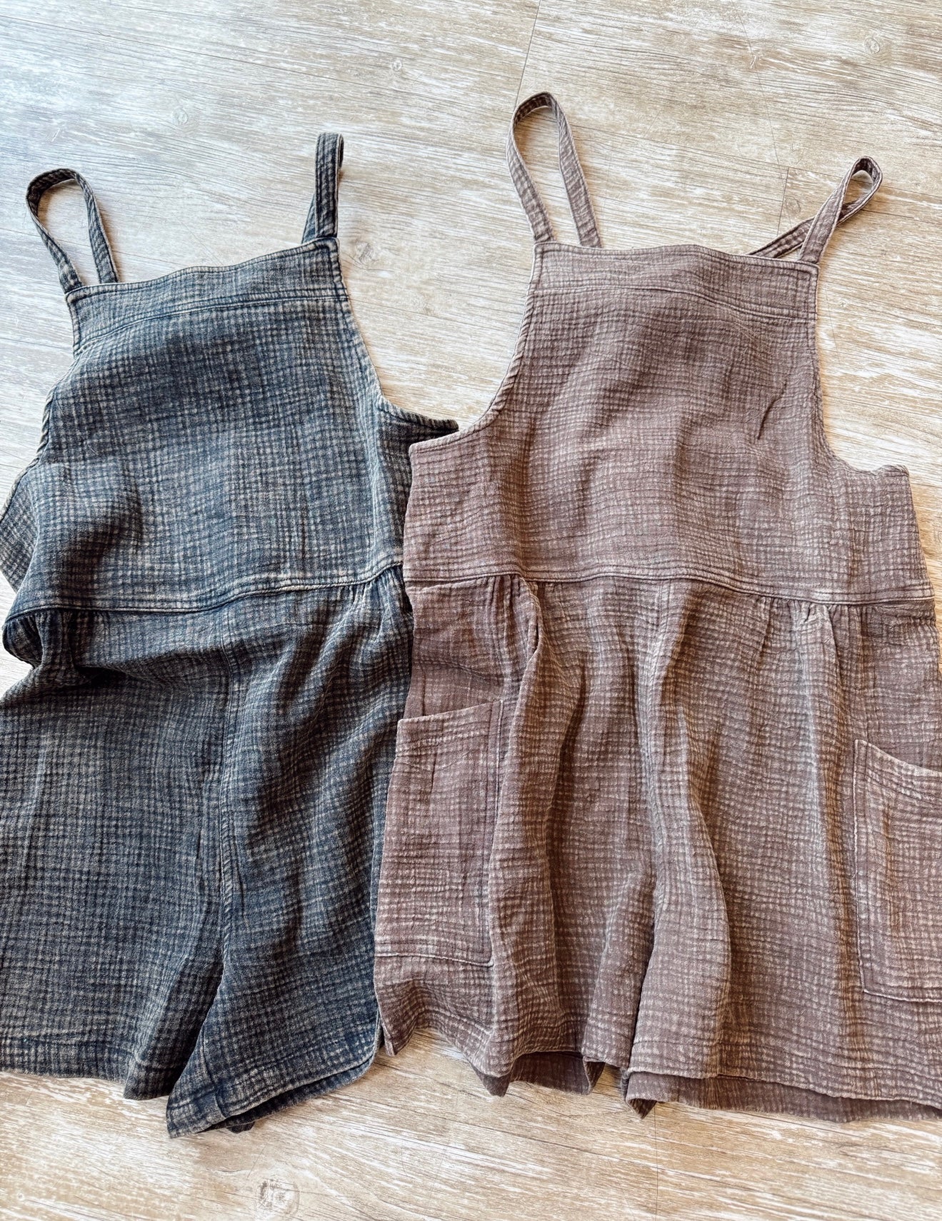 Gauze Mineral Romper