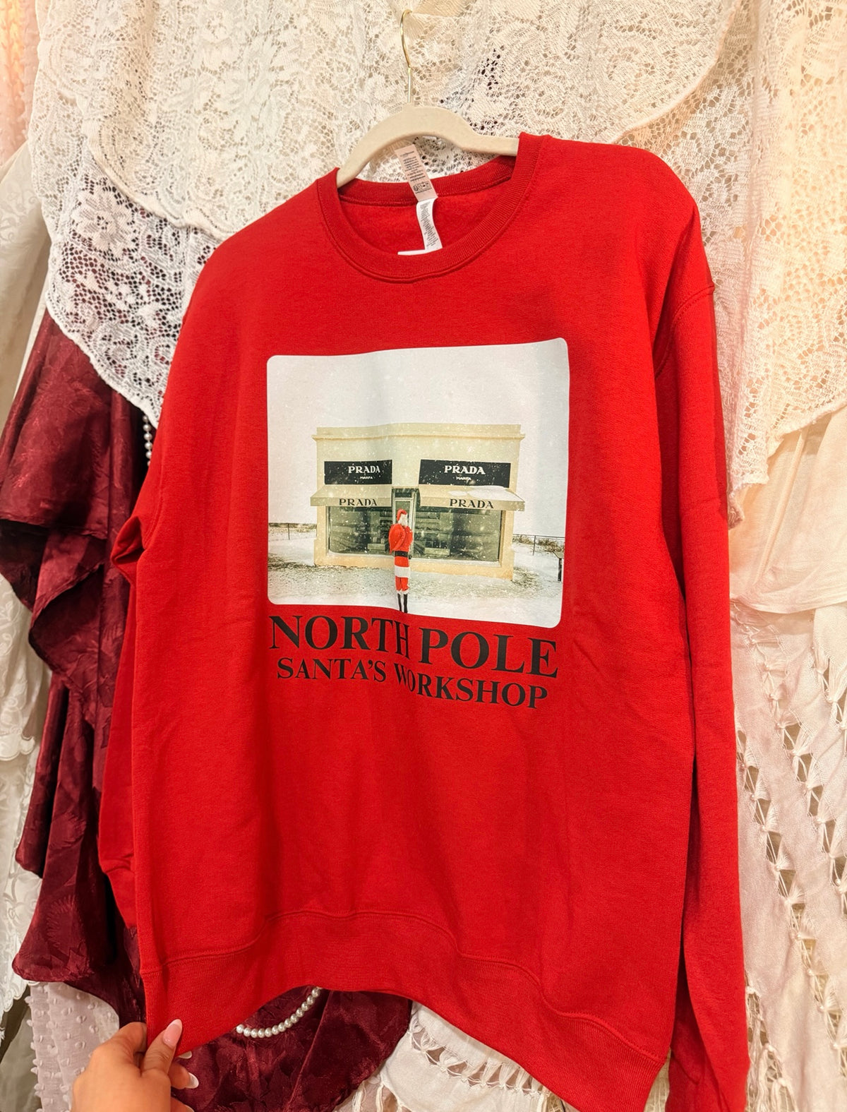 Prada Santa Crewneck