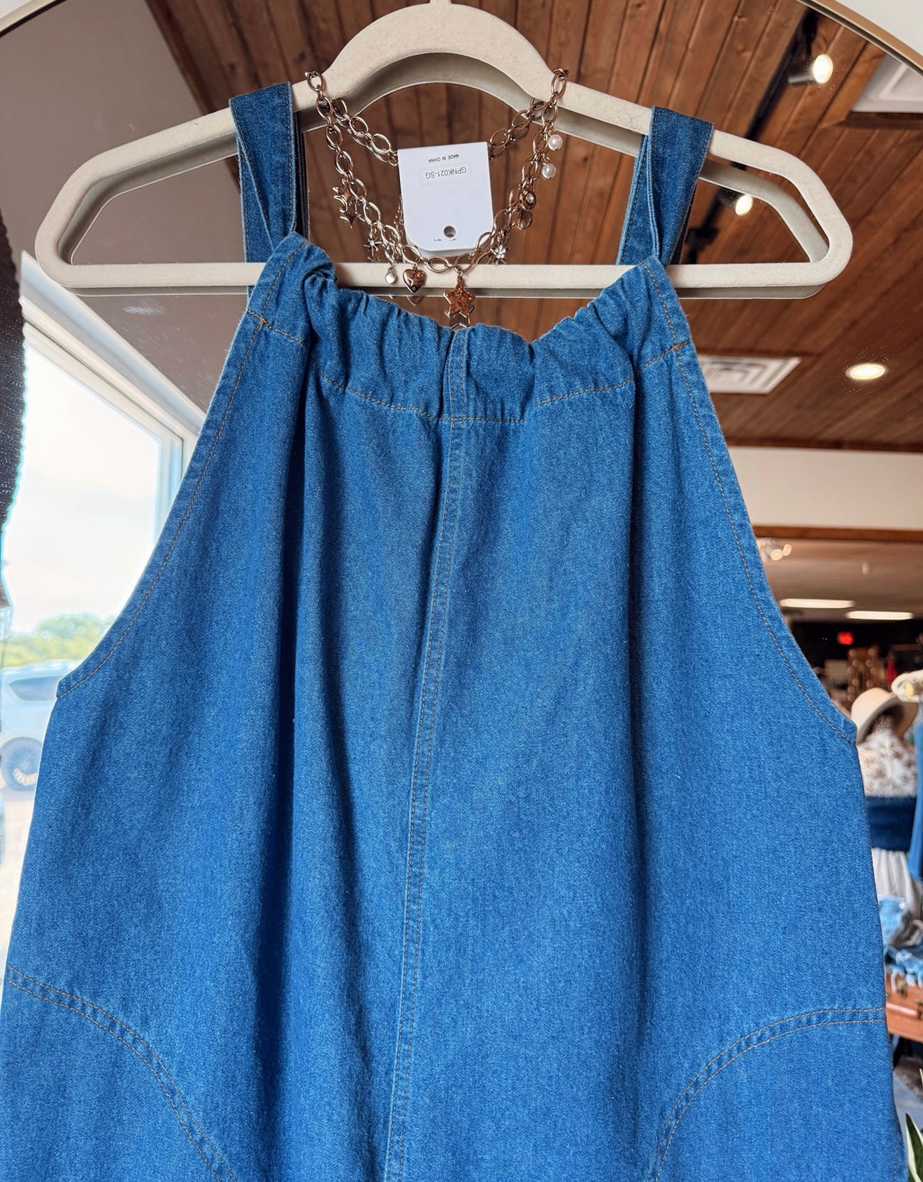 Wallen Denim Romper