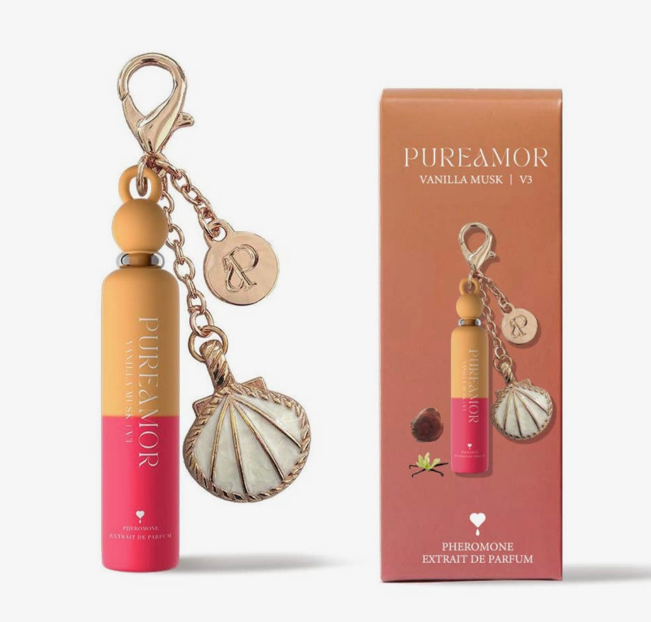 Vanilla Musk Keychain Oil Perfume