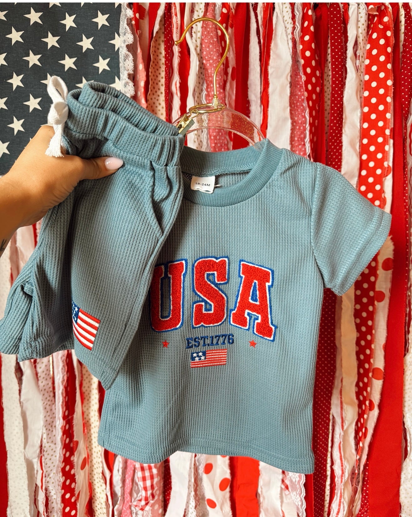 USA Waffle Set