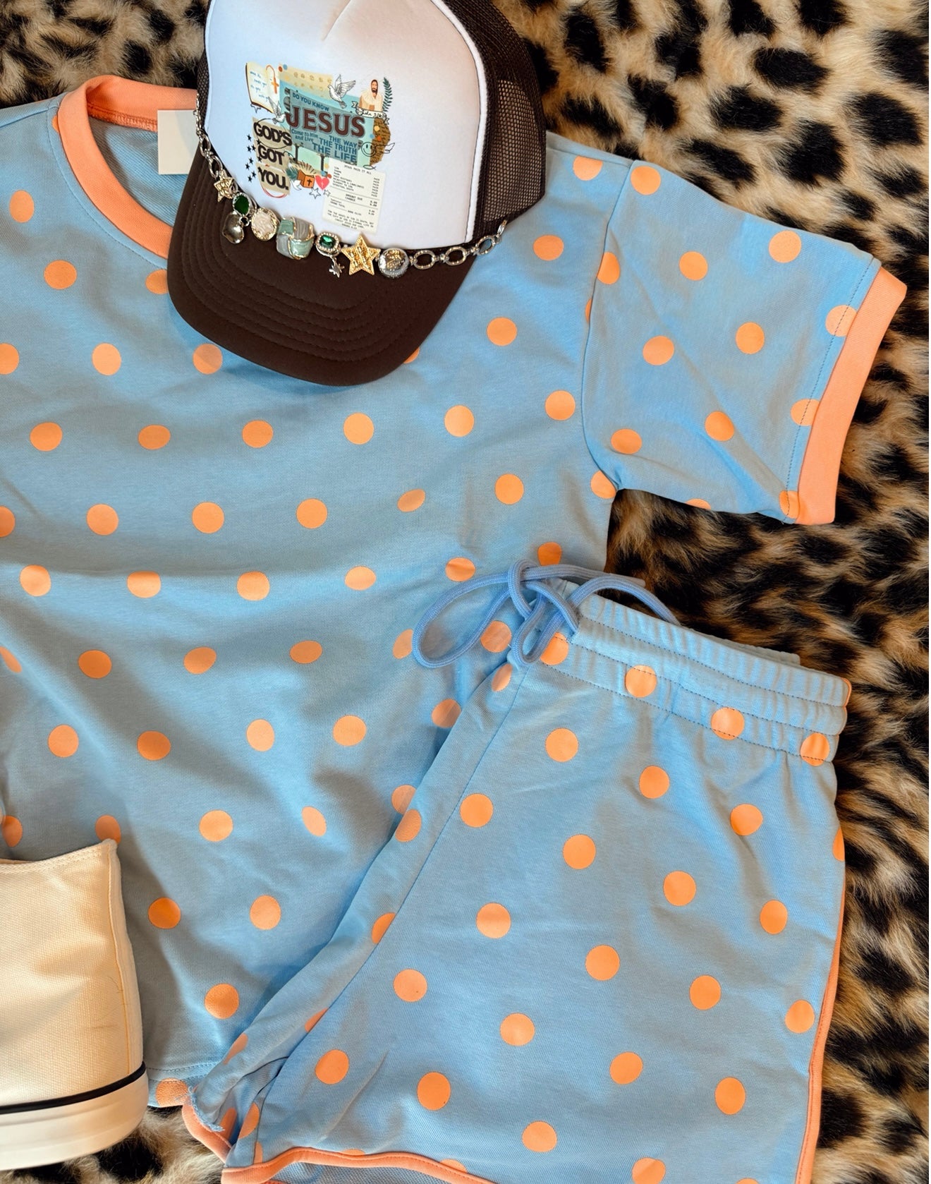 Addison Polka Dot Set