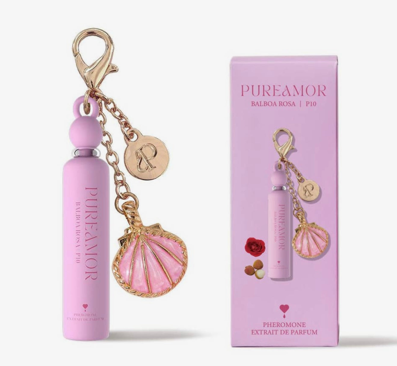 Balboa Rosa Keychain Oil Perfume