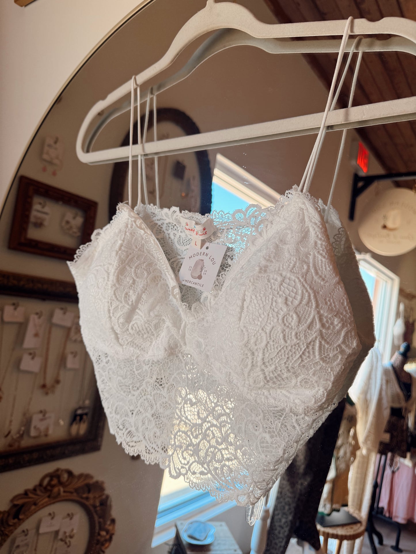 White Lace Bralette