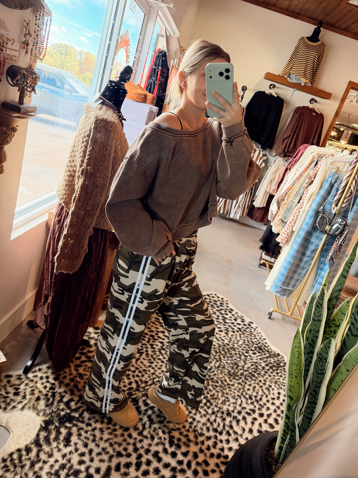 Becca Camo Pants