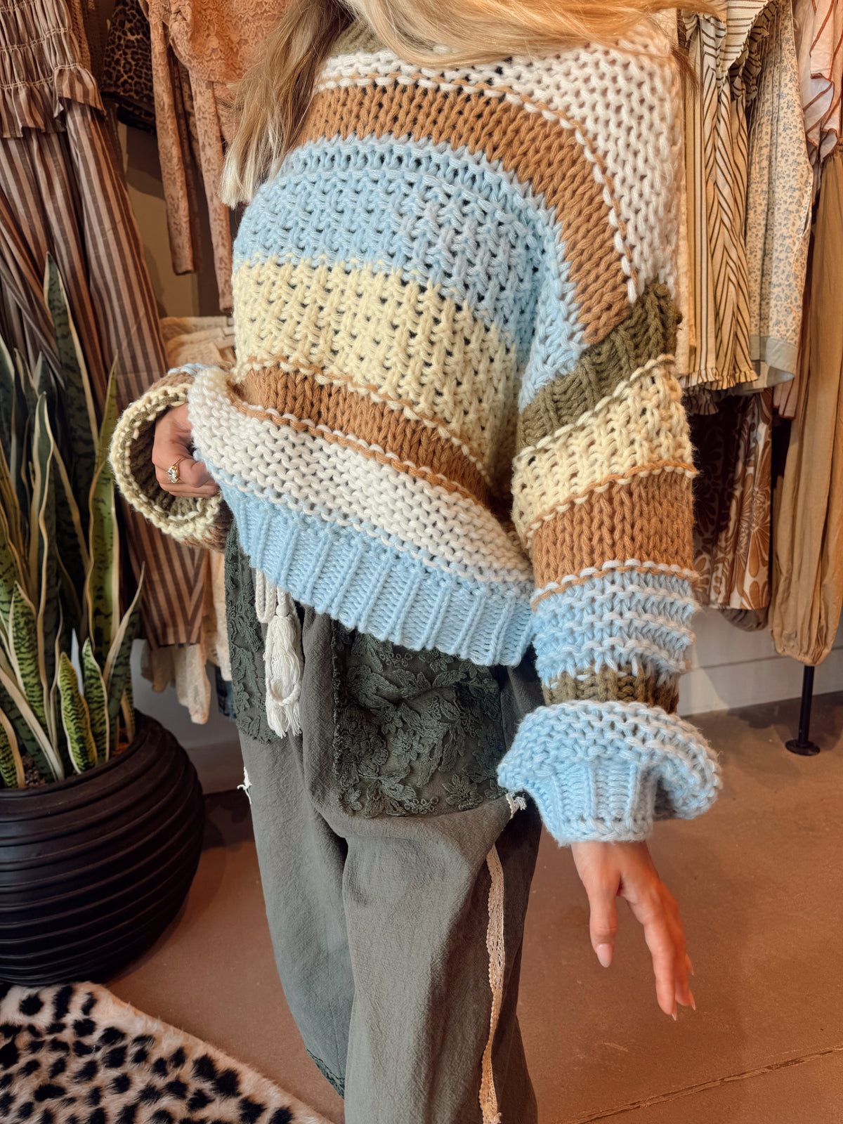 Pastel Knit Sweater