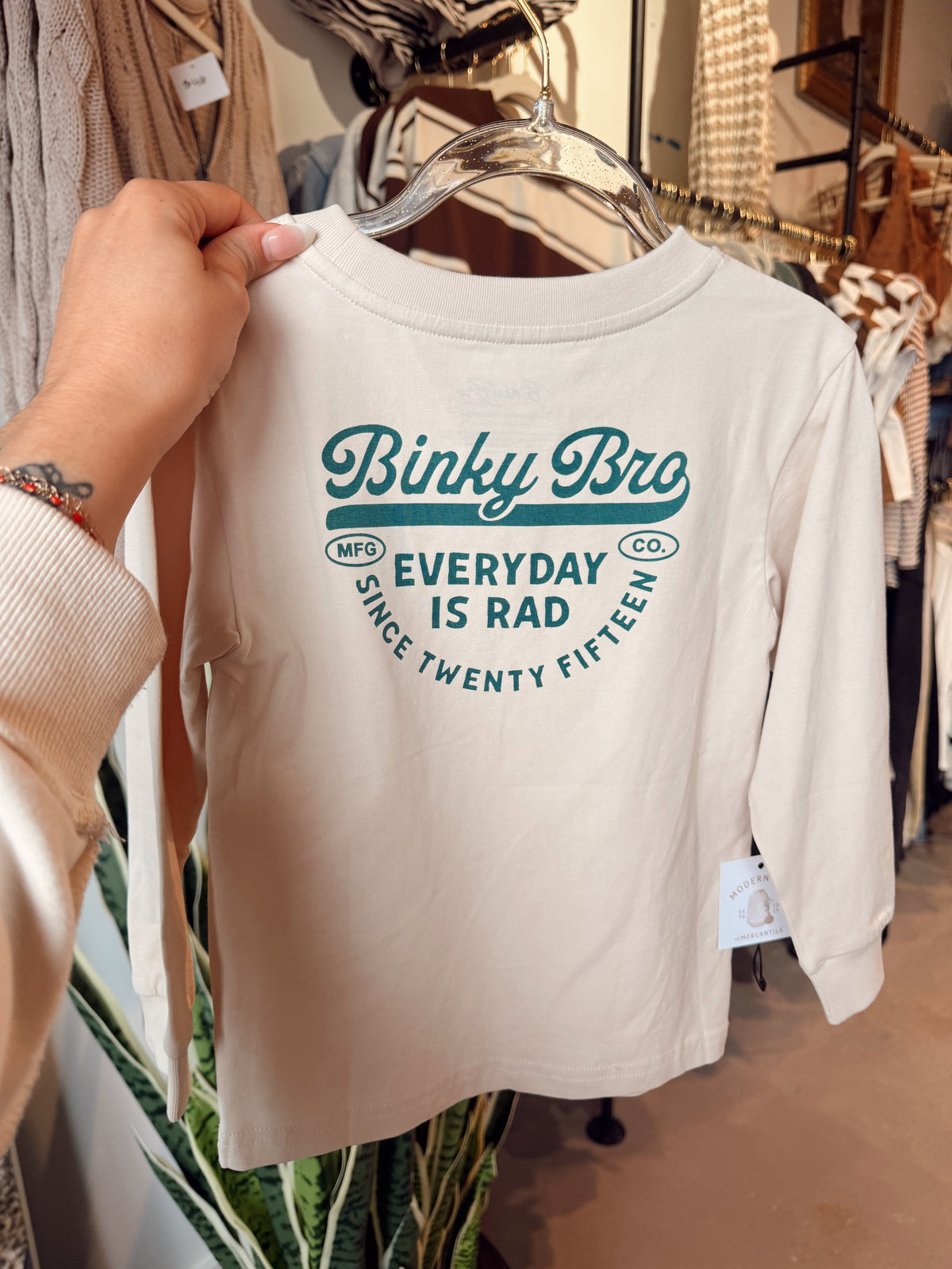 Everyday Is Rad Binky Bro Long Sleeve