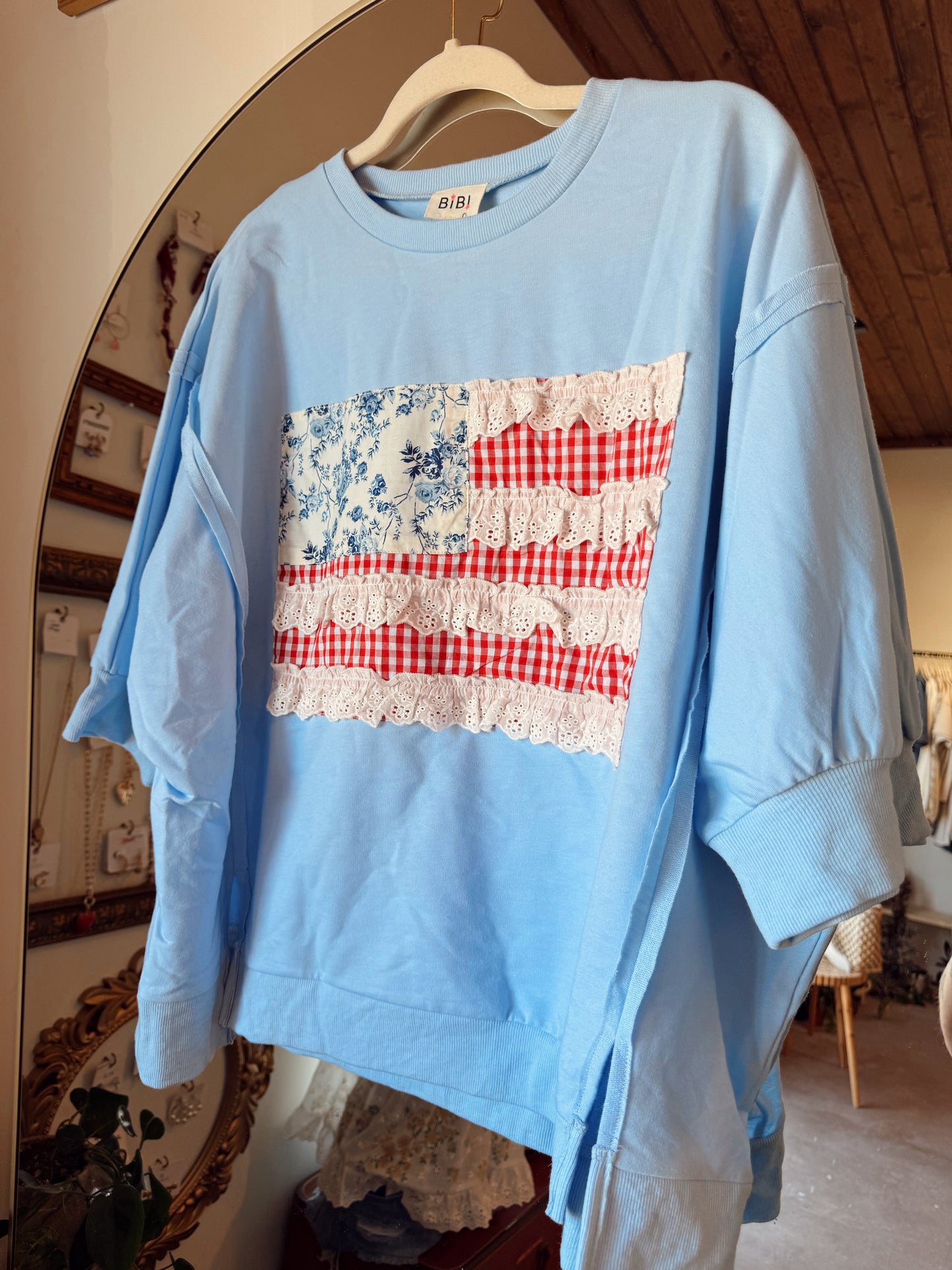 Americana Core Oversized Top