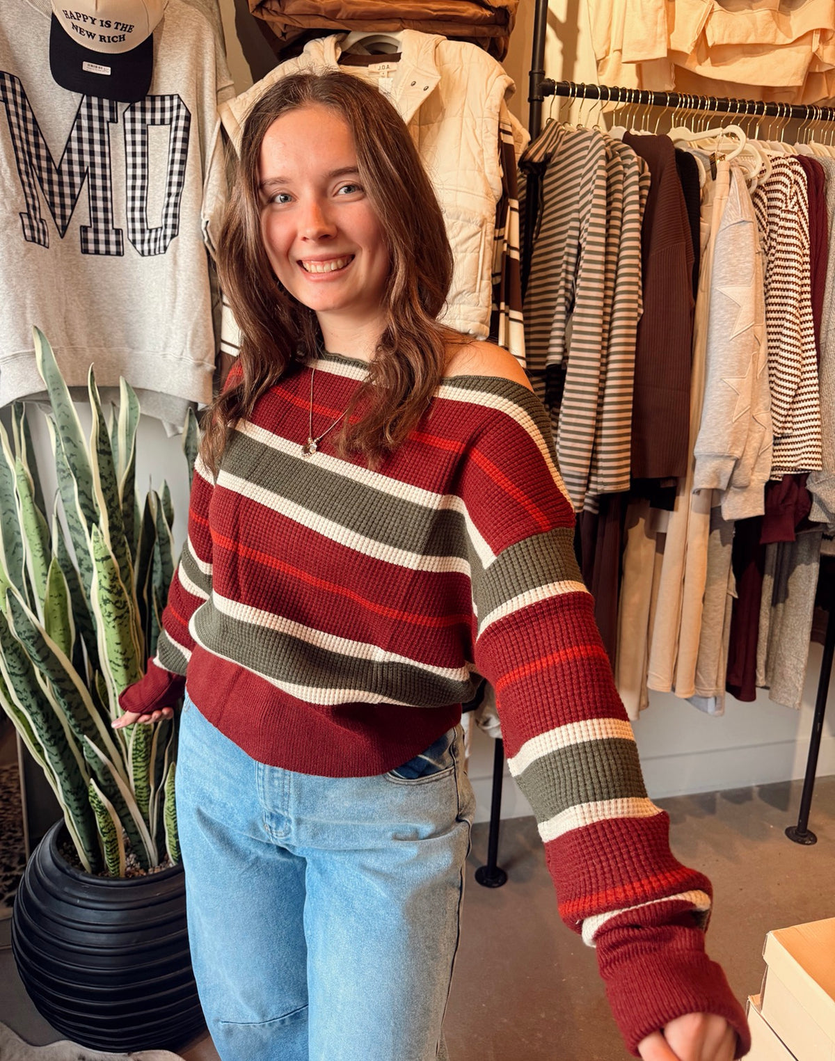 The Charlie Waffle Sweater