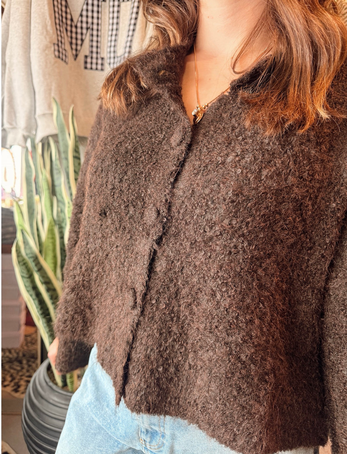 Tinsley Button Sweater