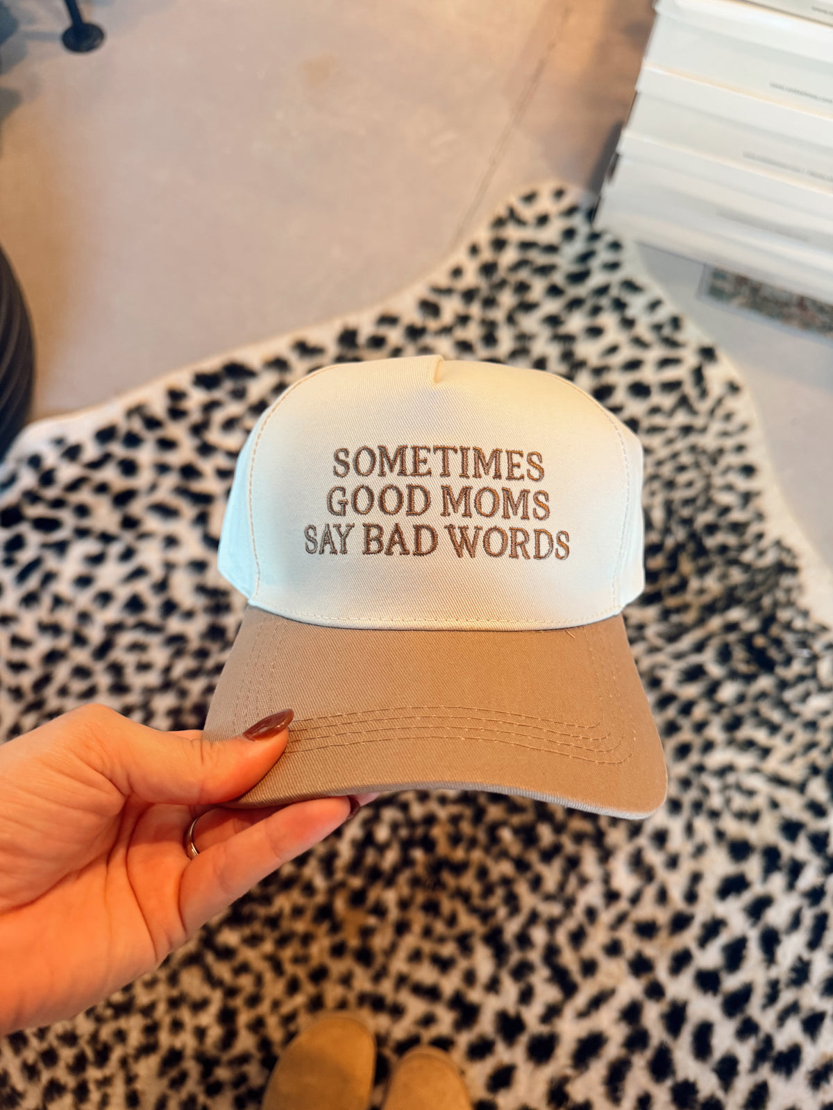 Good Mom/Bad Words Hat