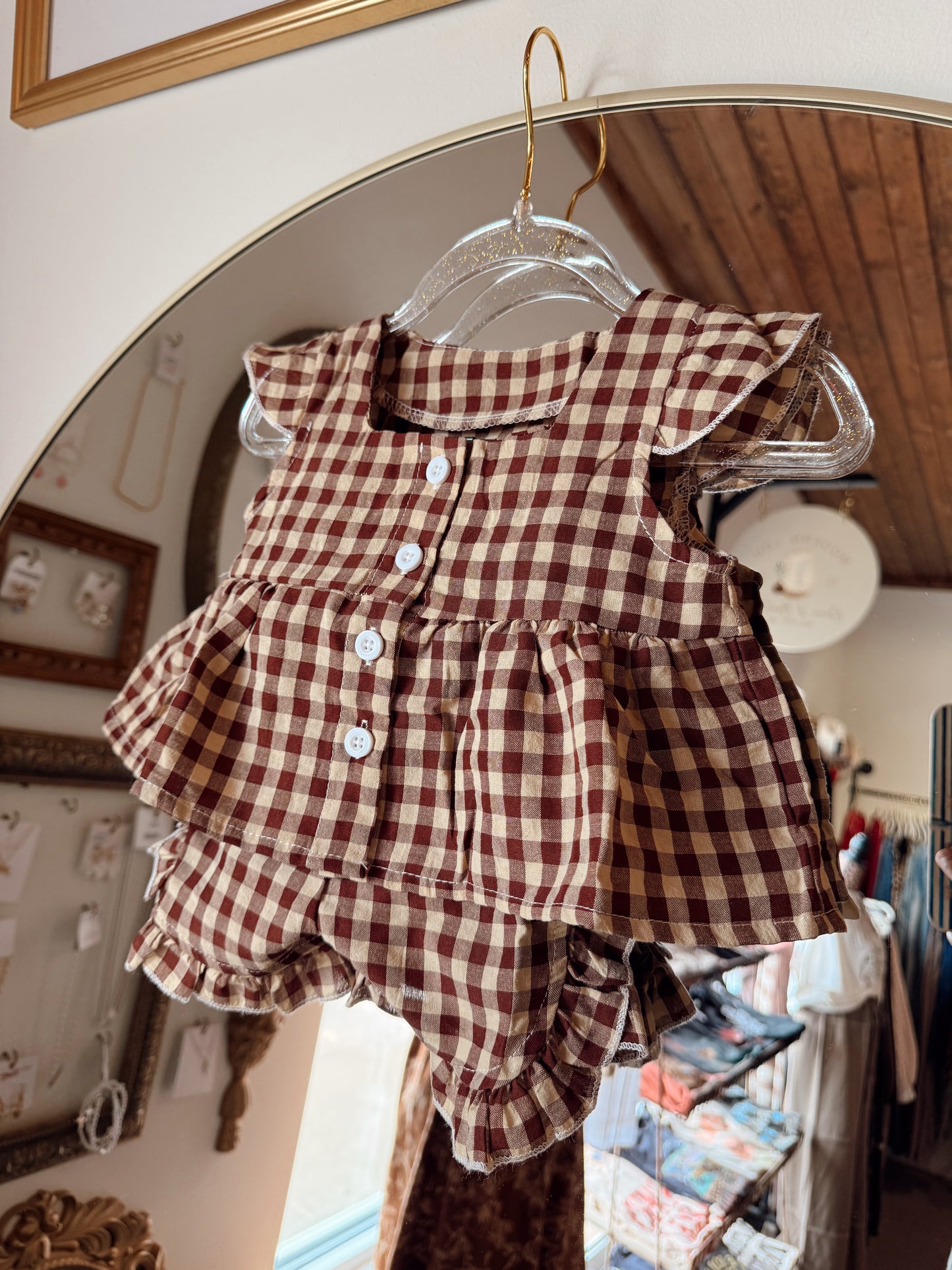 Fall Gingham Set