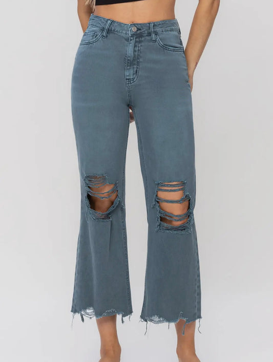 Darion Flare Denim Jeans (Balsam)