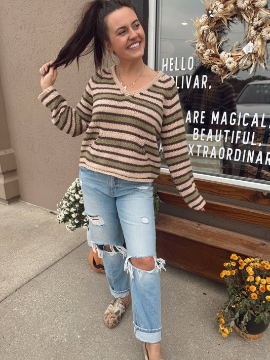 Lainey Stripe Sweater