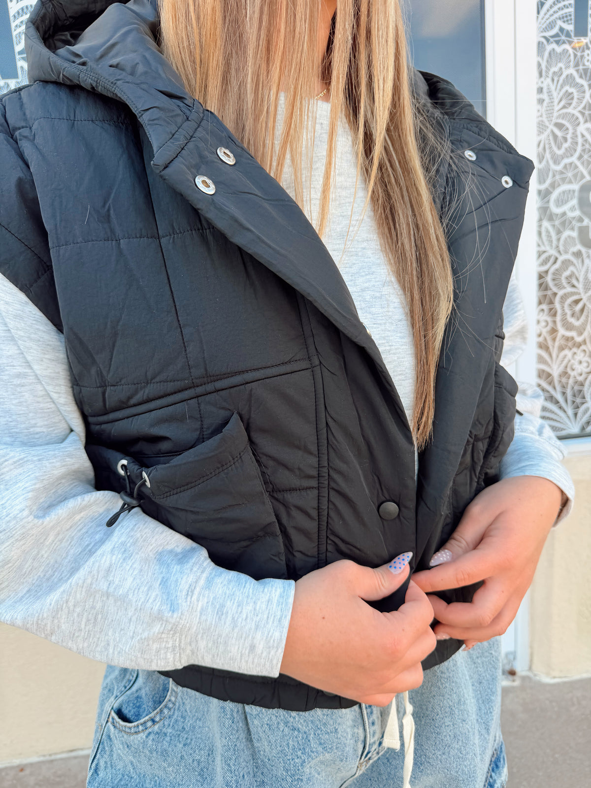 Quilted Puffer Vest
