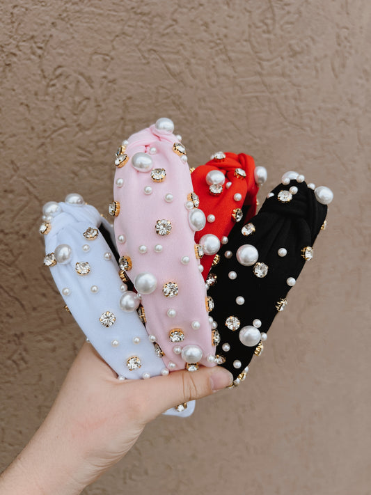 Pearl Bling Headbands