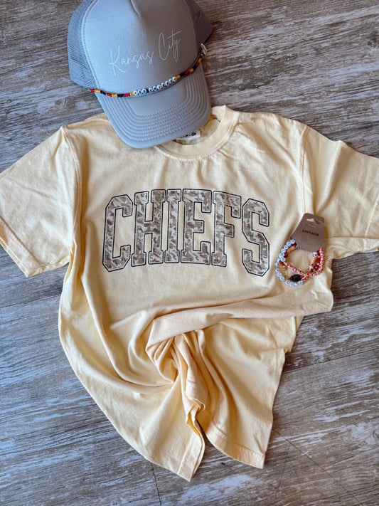Camo Chiefs Tee