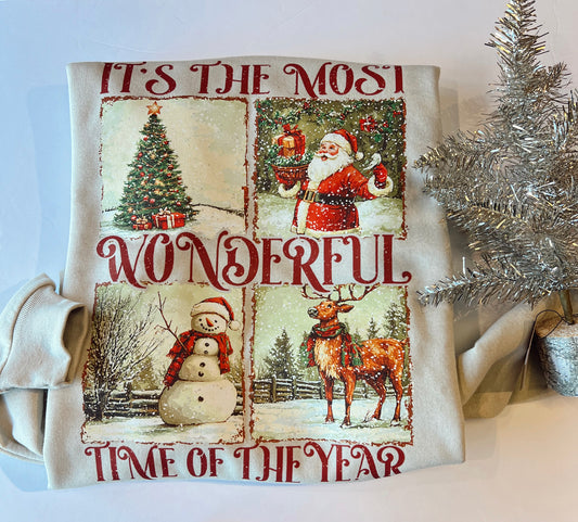 Most Wonderful Time Of The Year Sweatshirt